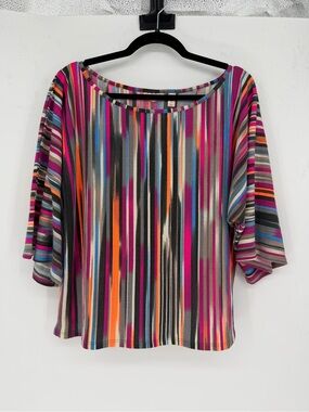 Buckle Willow Root Bohemian Colorful Flowy Top